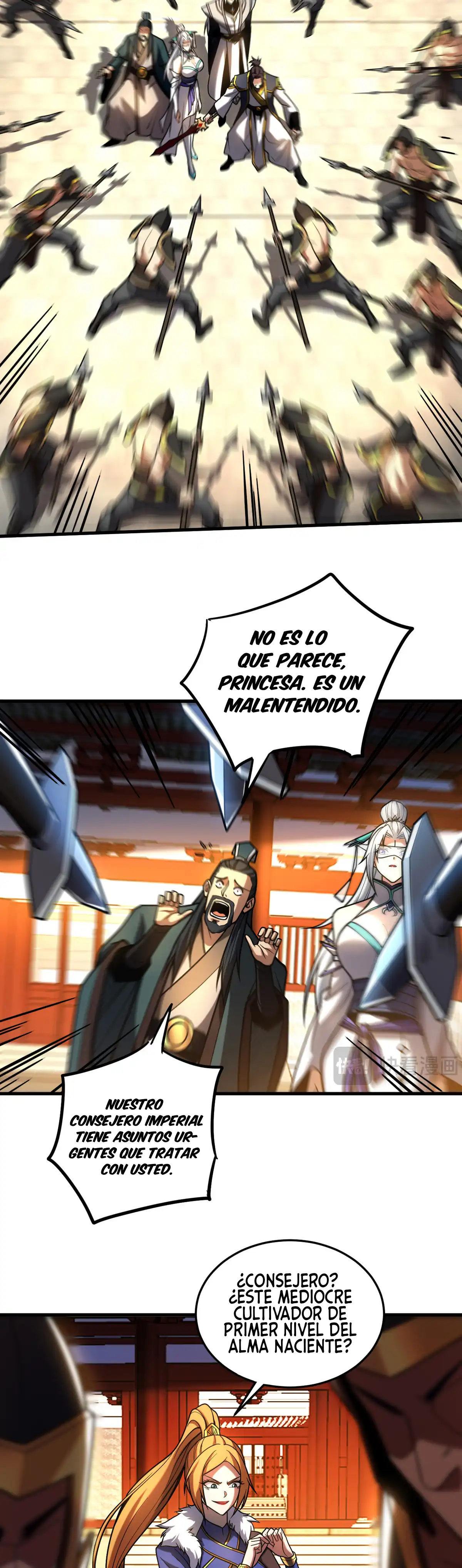 Read ¡Mientras mis discípulos se matan entrenando, yo me relajo! ES Manga Online