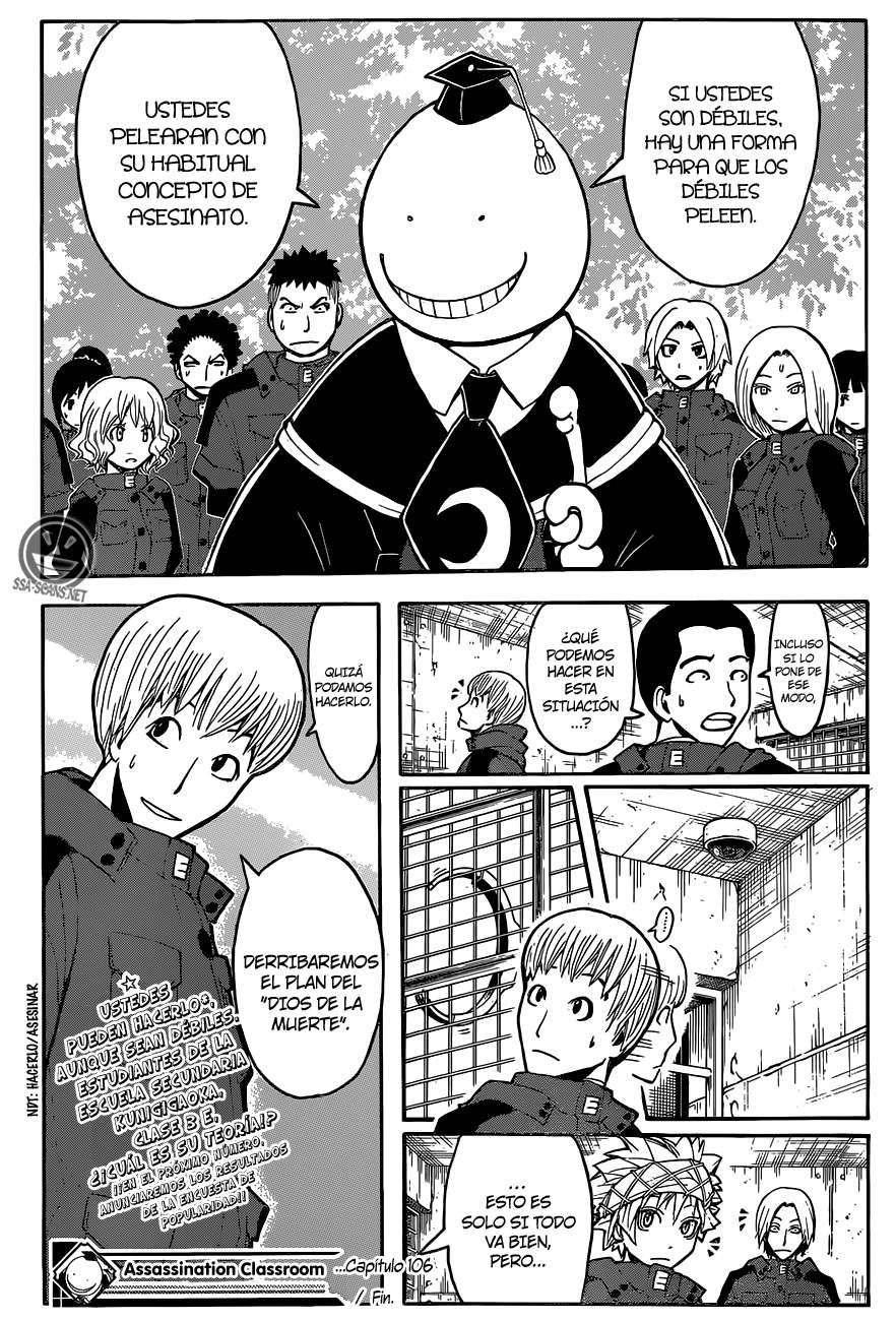 Read Ansatsu Kyoshitsu ES Manga Online