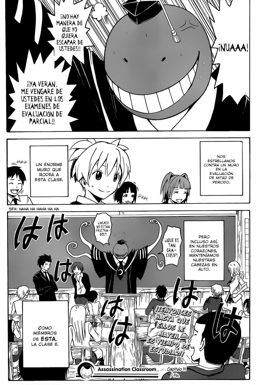 Read Ansatsu Kyoshitsu ES Manga Online