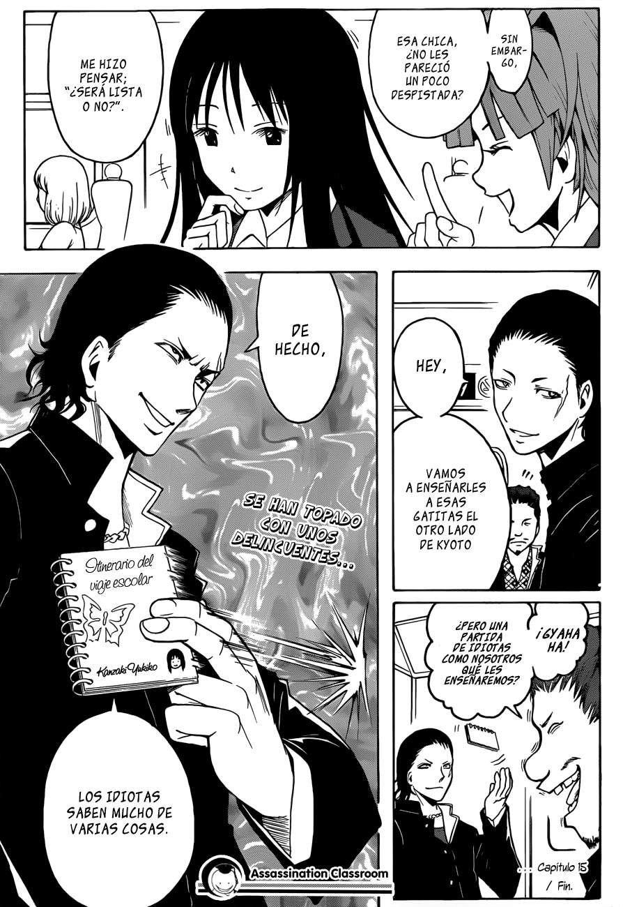 Read Ansatsu Kyoshitsu ES Manga Online