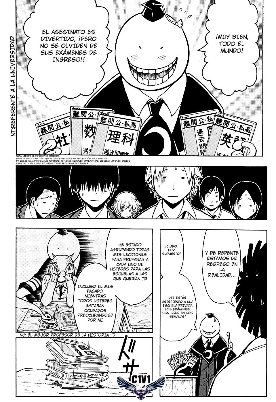 Read Ansatsu Kyoshitsu ES Manga Online