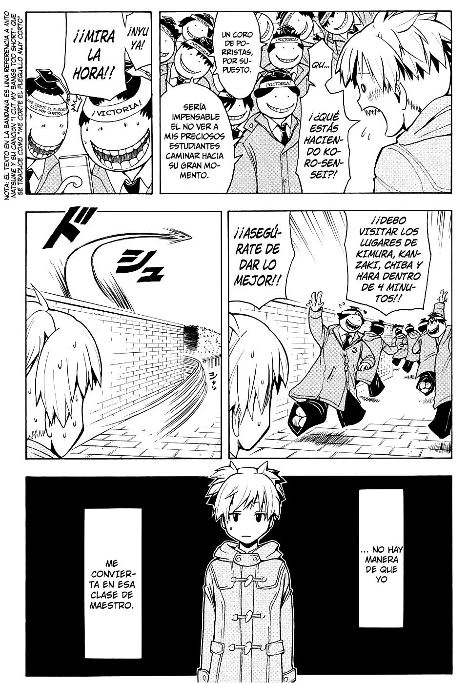 Read Ansatsu Kyoshitsu ES Manga Online