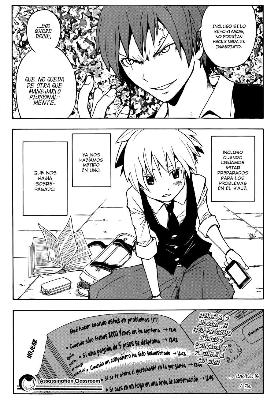 Read Ansatsu Kyoshitsu ES Manga Online