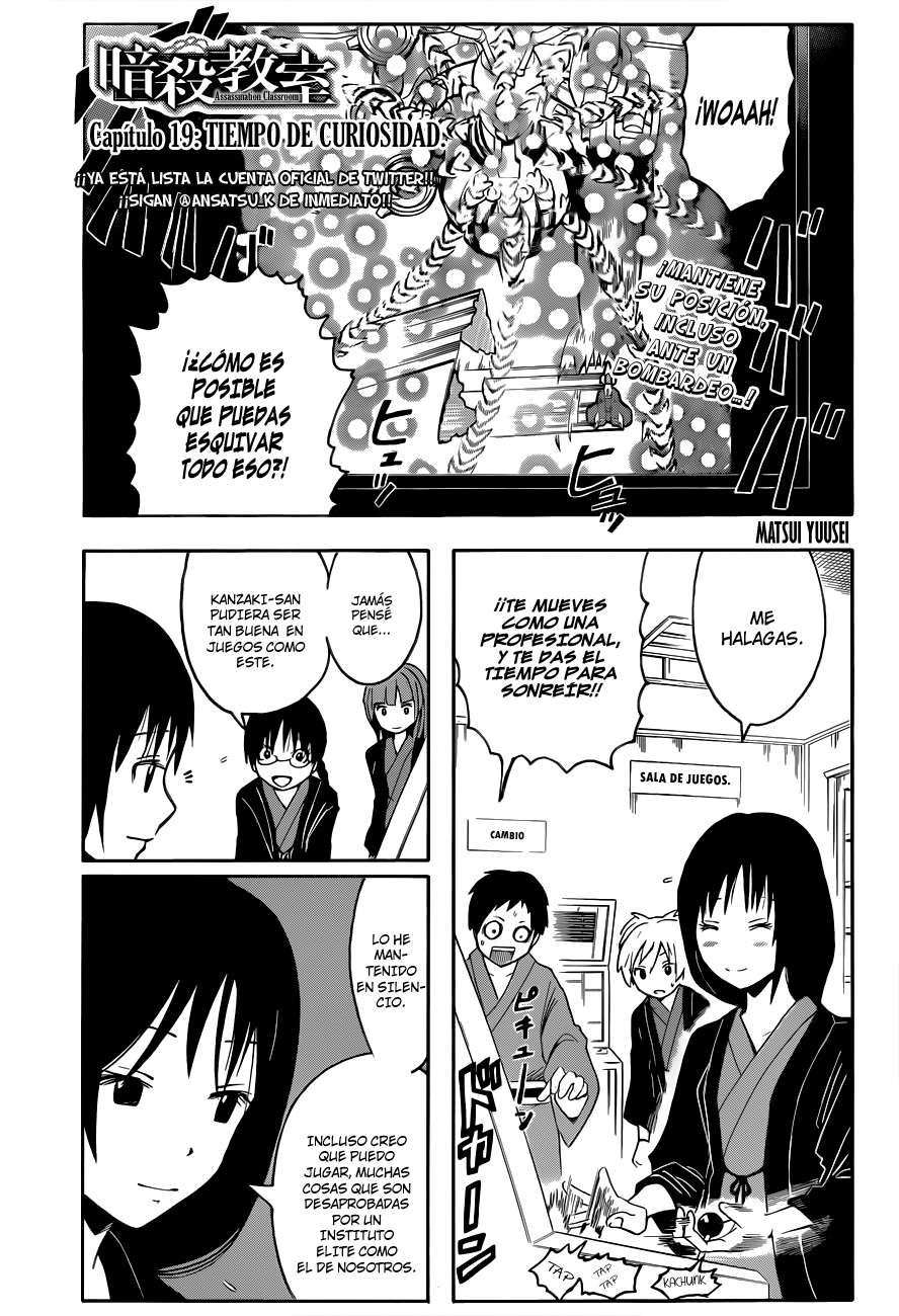 Read Ansatsu Kyoshitsu ES Manga Online