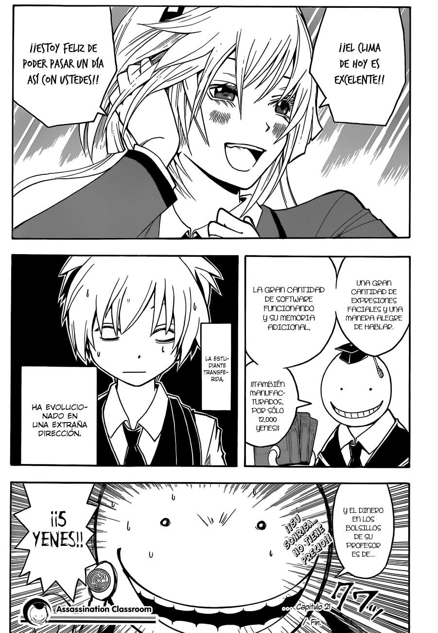 Read Ansatsu Kyoshitsu ES Manga Online