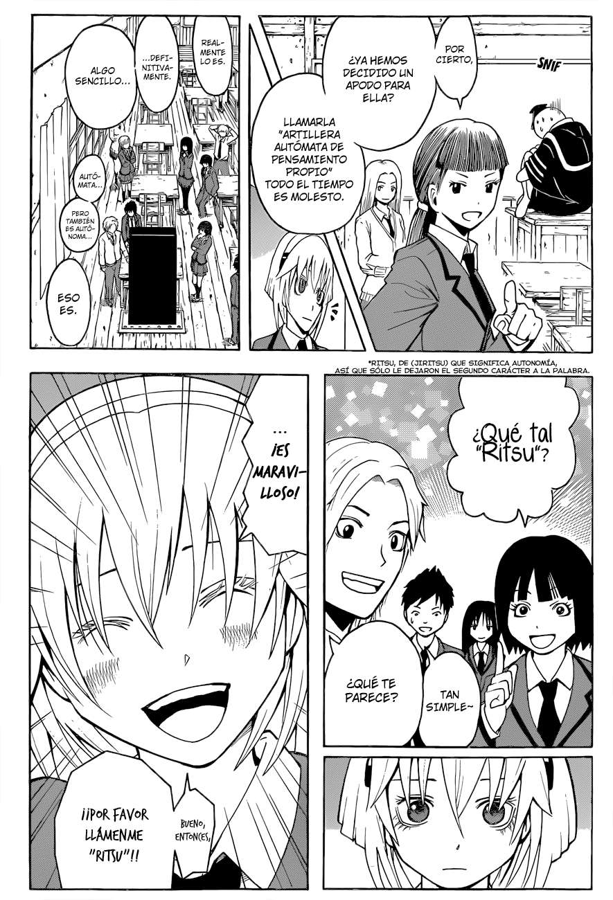 Read Ansatsu Kyoshitsu ES Manga Online