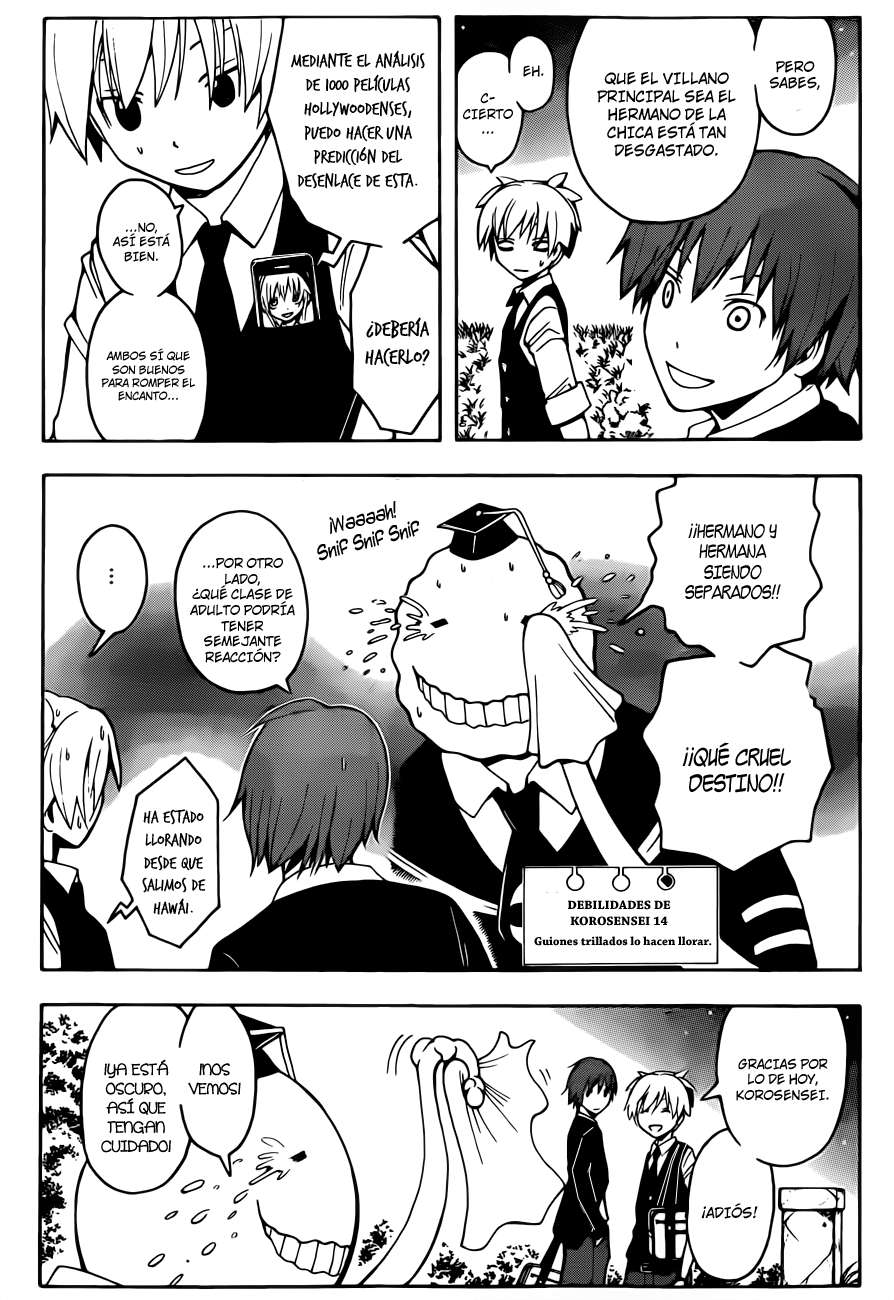 Read Ansatsu Kyoshitsu ES Manga Online