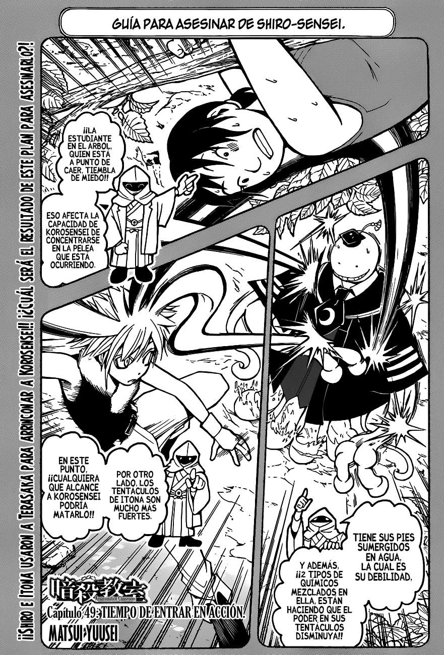 Read Ansatsu Kyoshitsu ES Manga Online