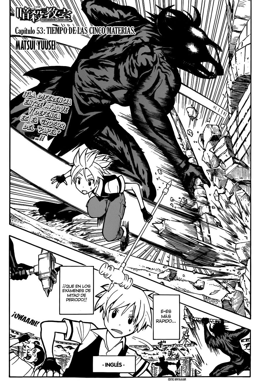 Read Ansatsu Kyoshitsu ES Manga Online