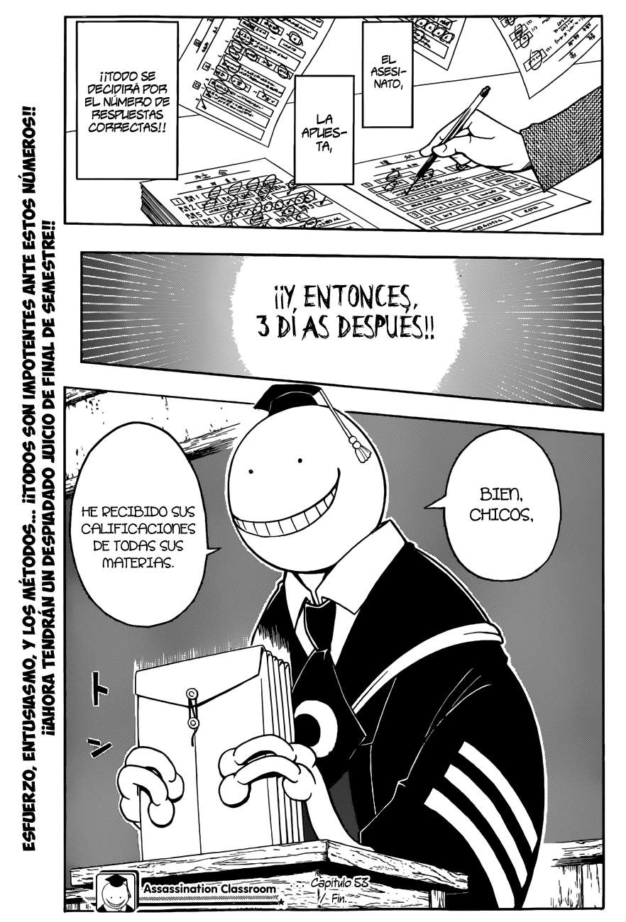 Read Ansatsu Kyoshitsu ES Manga Online