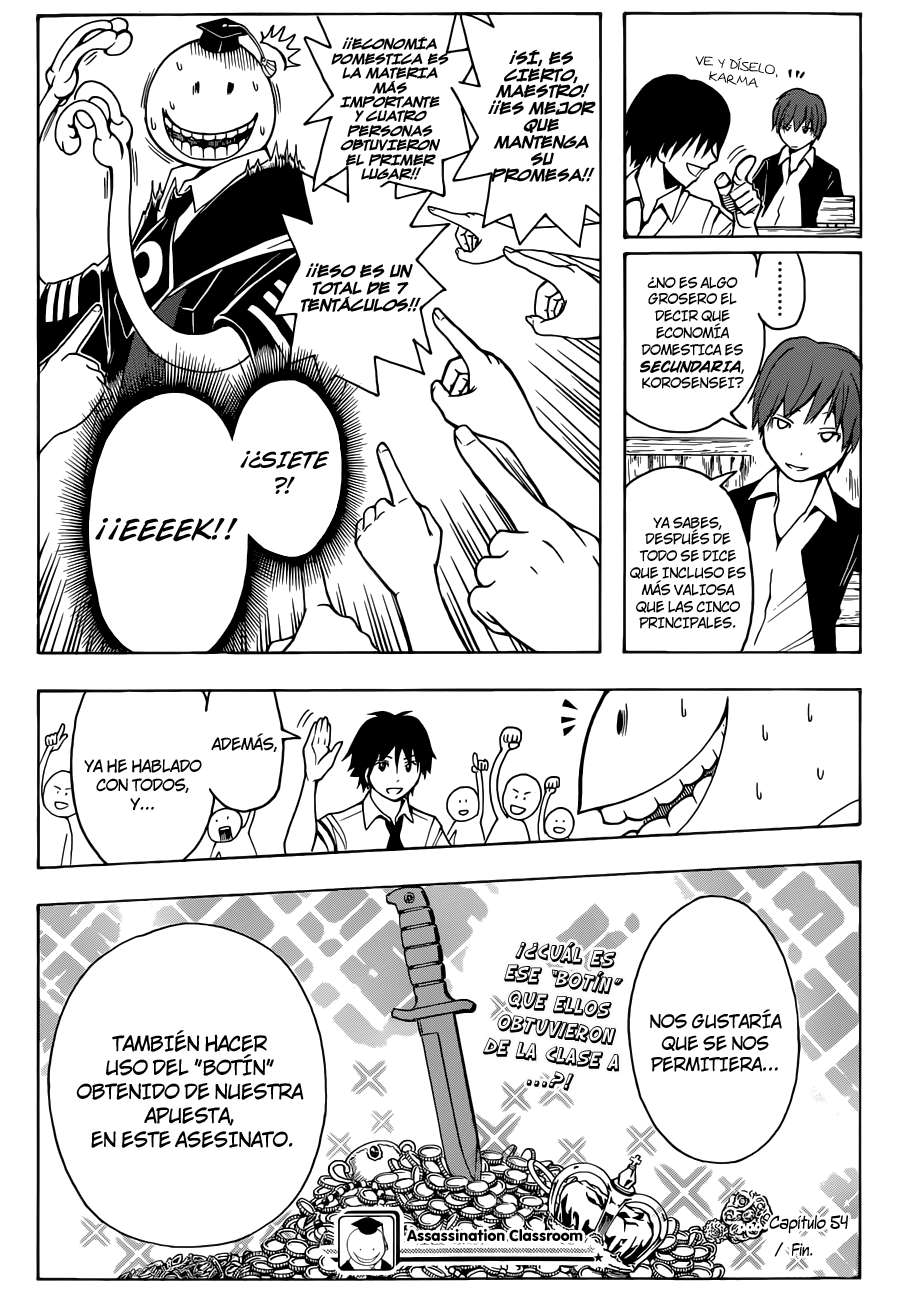 Read Ansatsu Kyoshitsu ES Manga Online