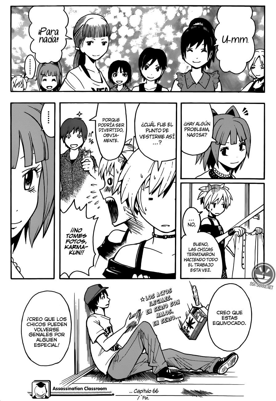Read Ansatsu Kyoshitsu ES Manga Online