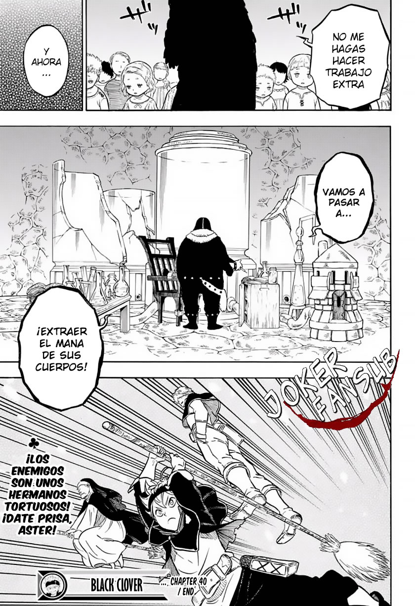 Read Black Clover ES Manga Online