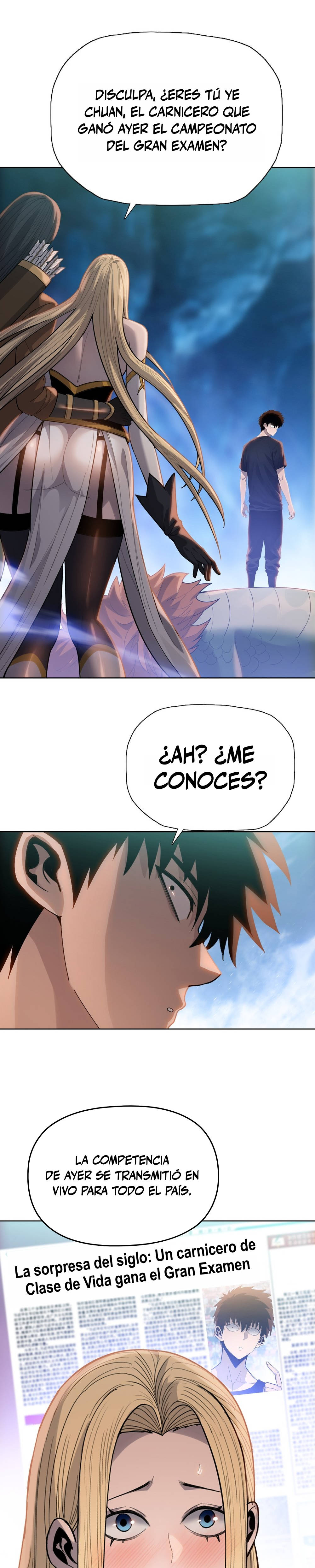 Read Carnicero Marcial De Rango Divino ES Manga Online