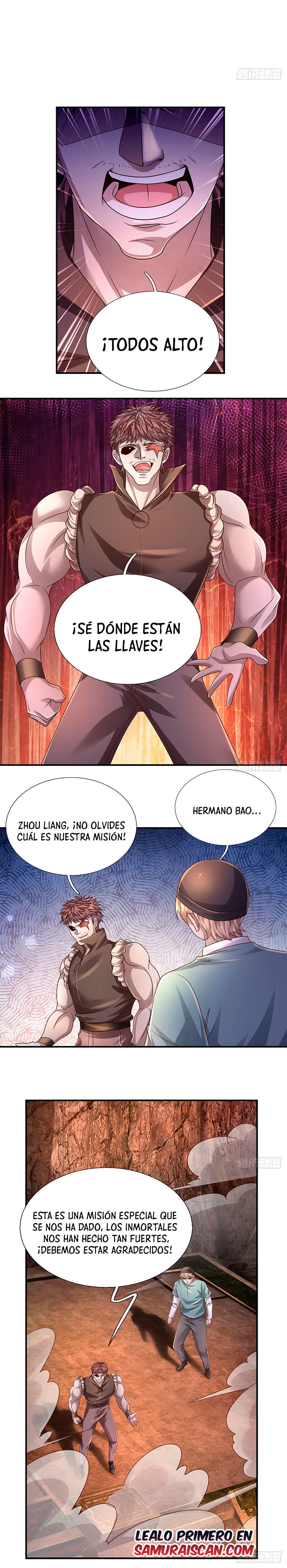 Read Cien Mil Etapas de Ascensión Divina ES Manga Online