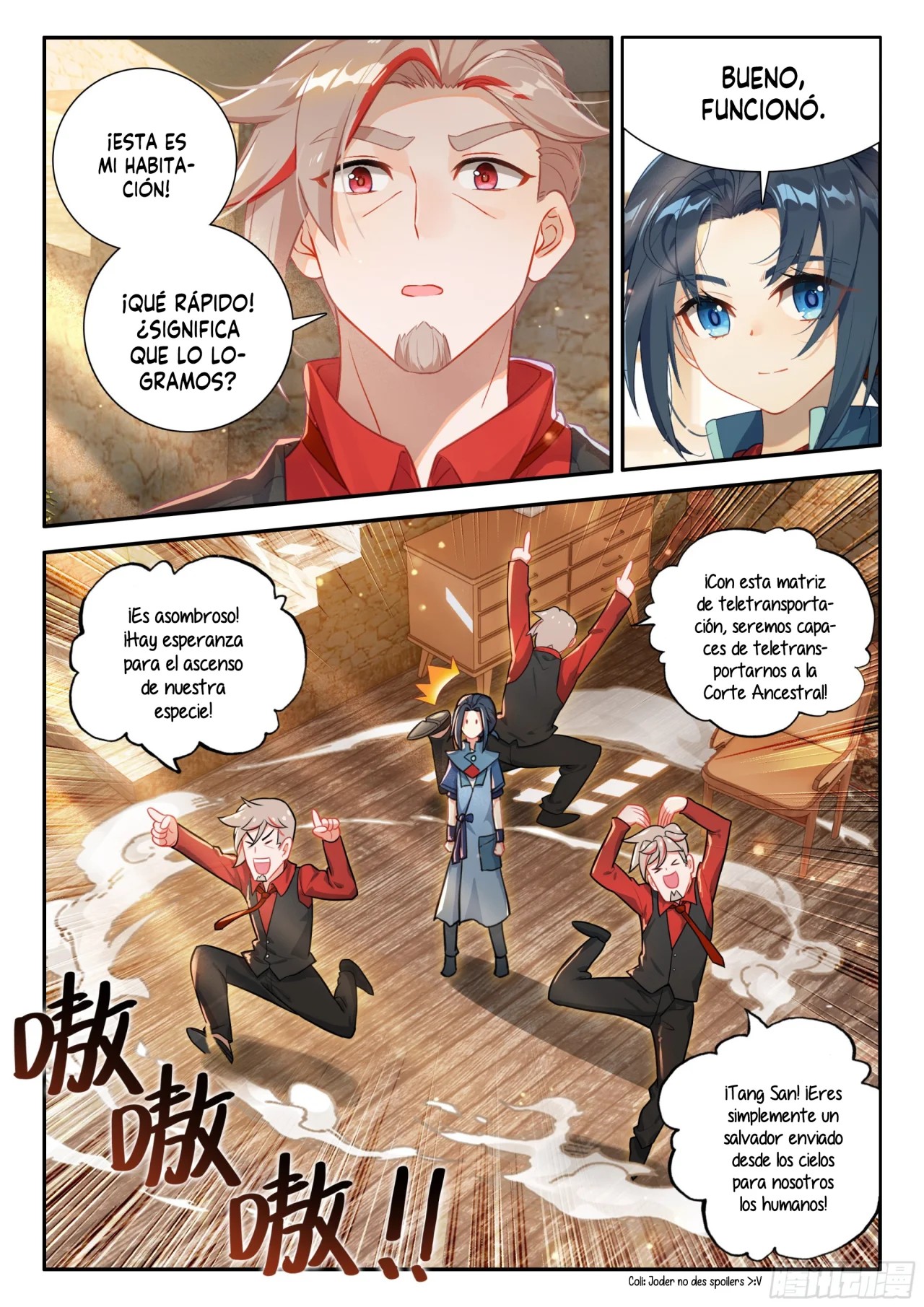 Read Continente de los Espíritus Bélicos_ La Senda de Tang. V ES Manga Online