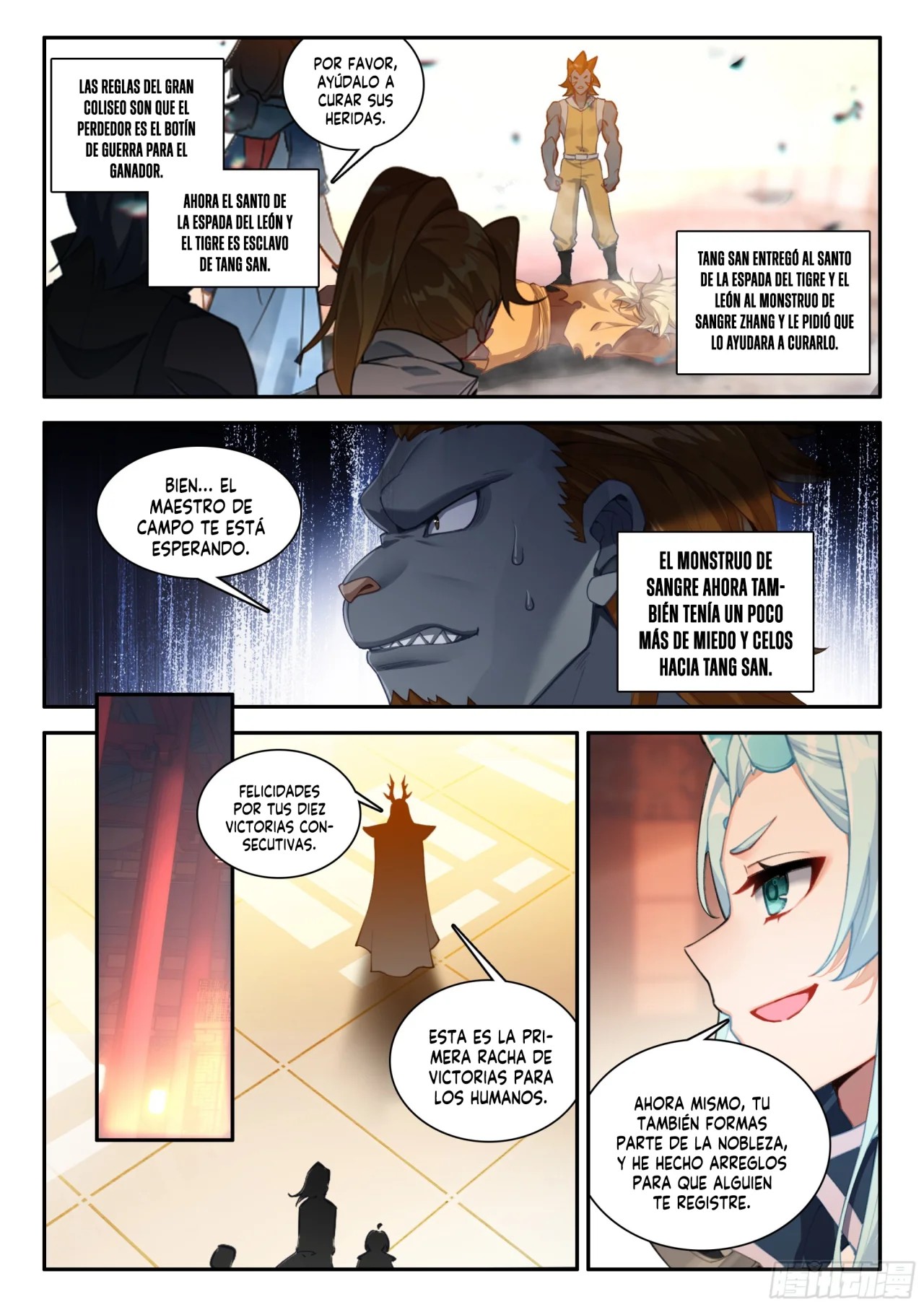 Read Continente de los Espíritus Bélicos_ La Senda de Tang. V ES Manga Online