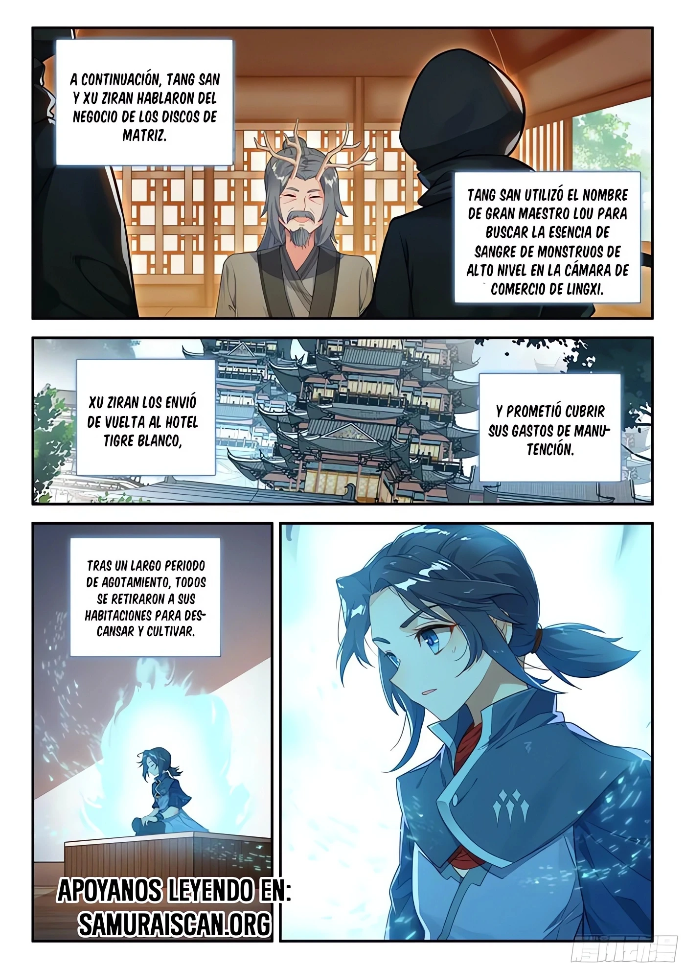 Read Continente de los Espíritus Bélicos_ La Senda de Tang. V ES Manga Online