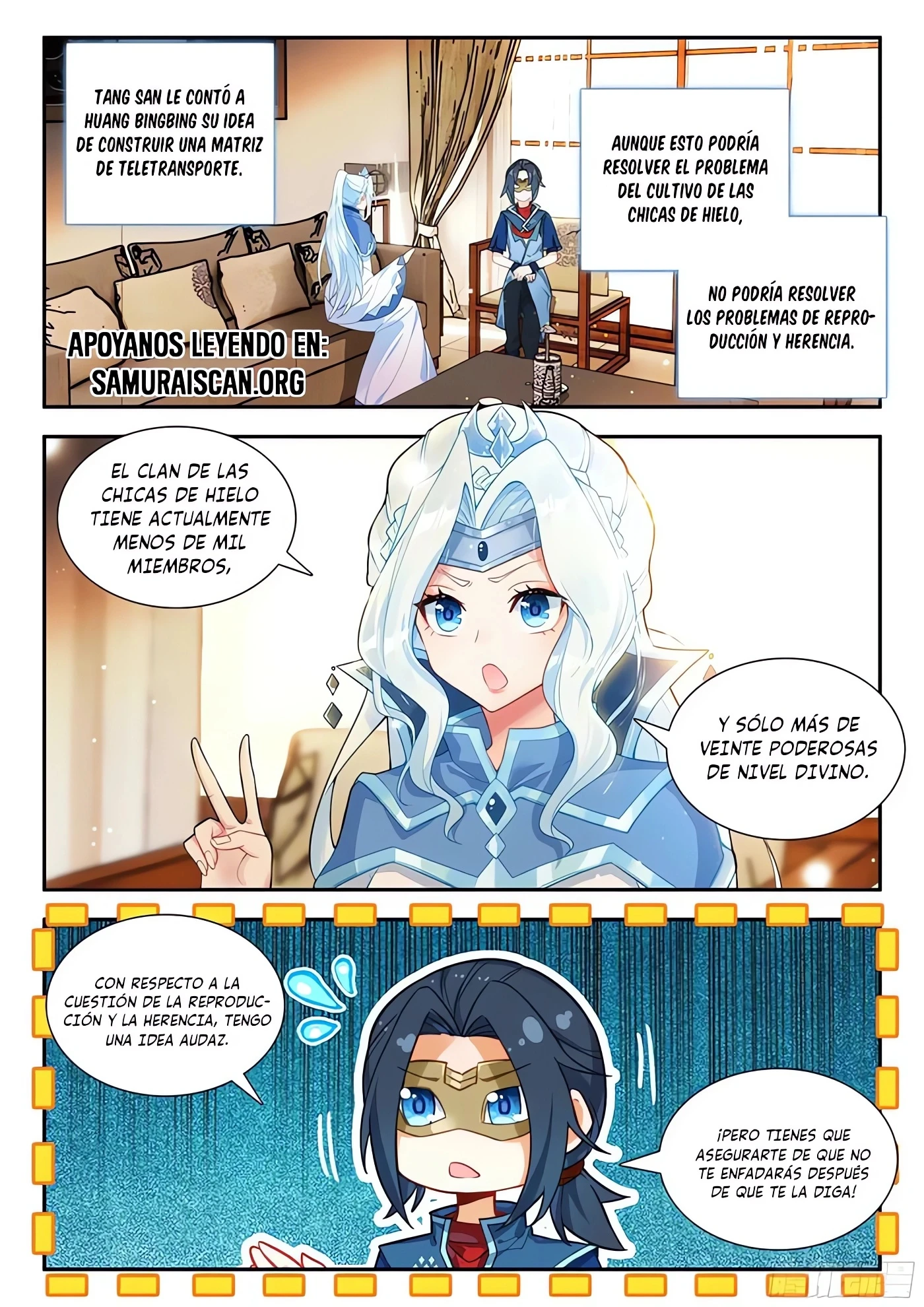 Read Continente de los Espíritus Bélicos_ La Senda de Tang. V ES Manga Online