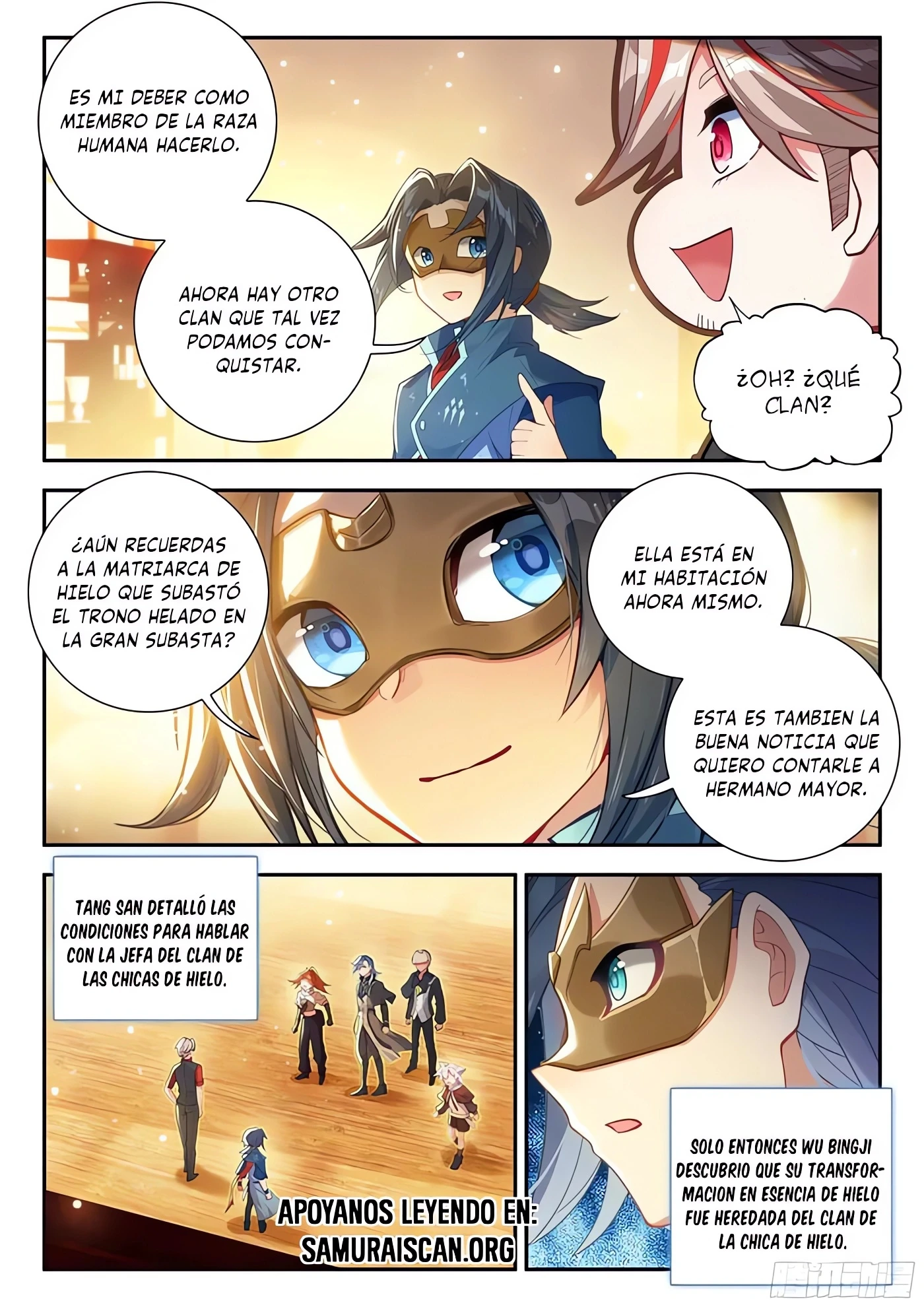 Read Continente de los Espíritus Bélicos_ La Senda de Tang. V ES Manga Online