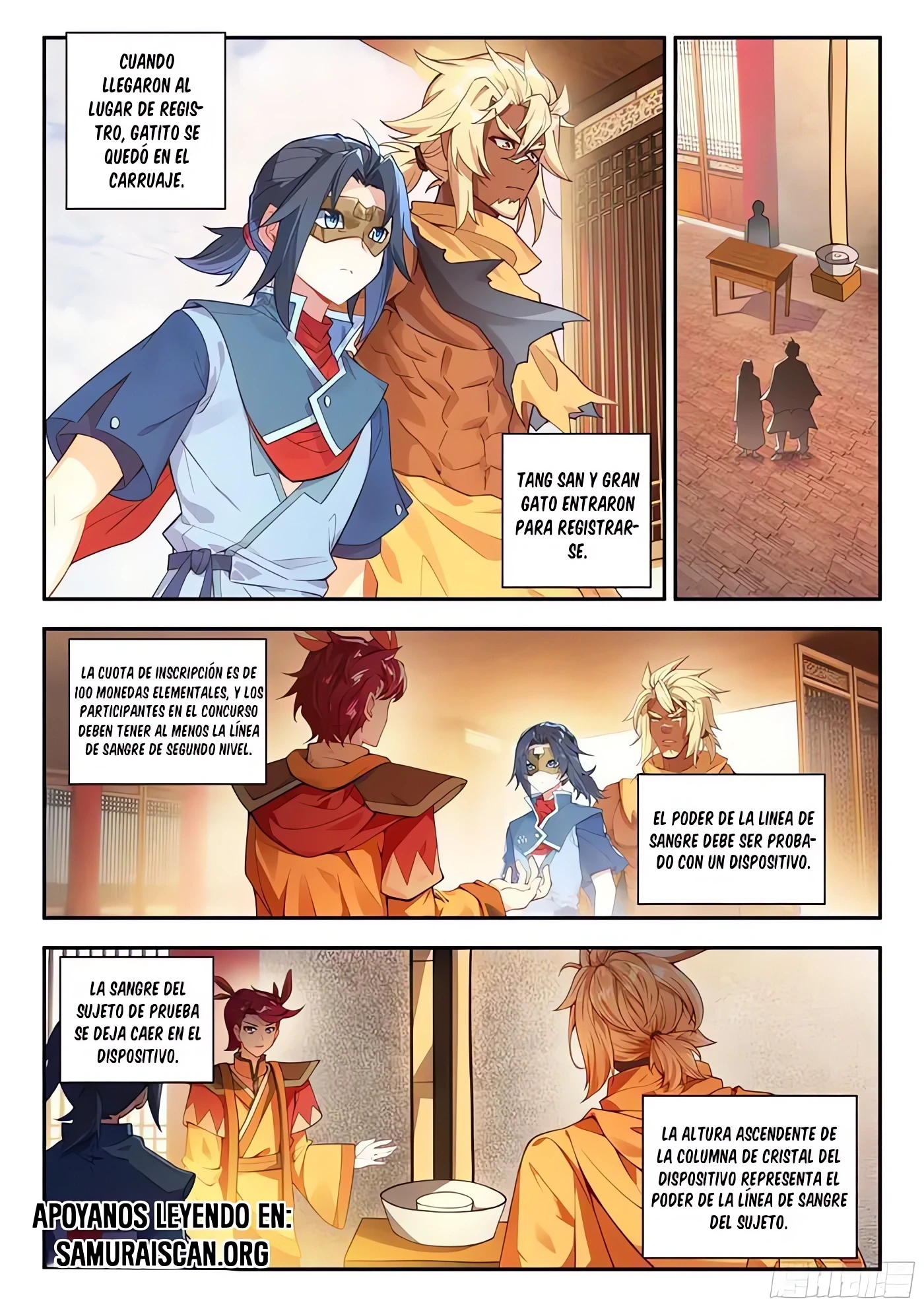 Read Continente de los Espíritus Bélicos_ La Senda de Tang. V ES Manga Online