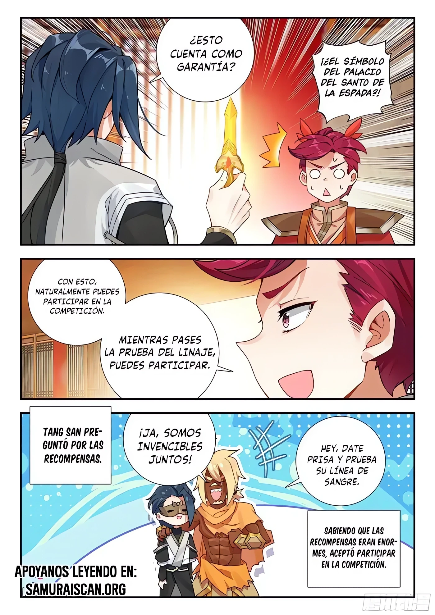 Read Continente de los Espíritus Bélicos_ La Senda de Tang. V ES Manga Online