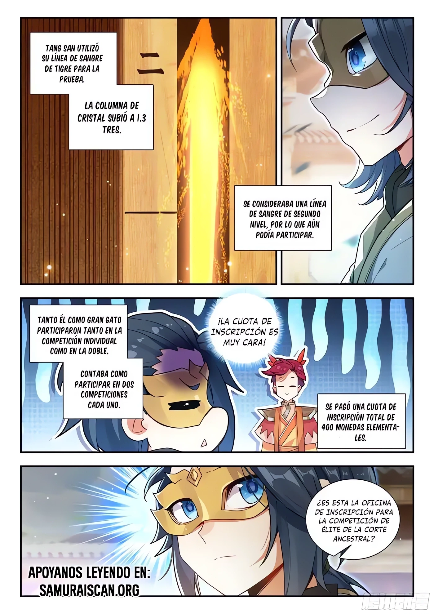 Read Continente de los Espíritus Bélicos_ La Senda de Tang. V ES Manga Online