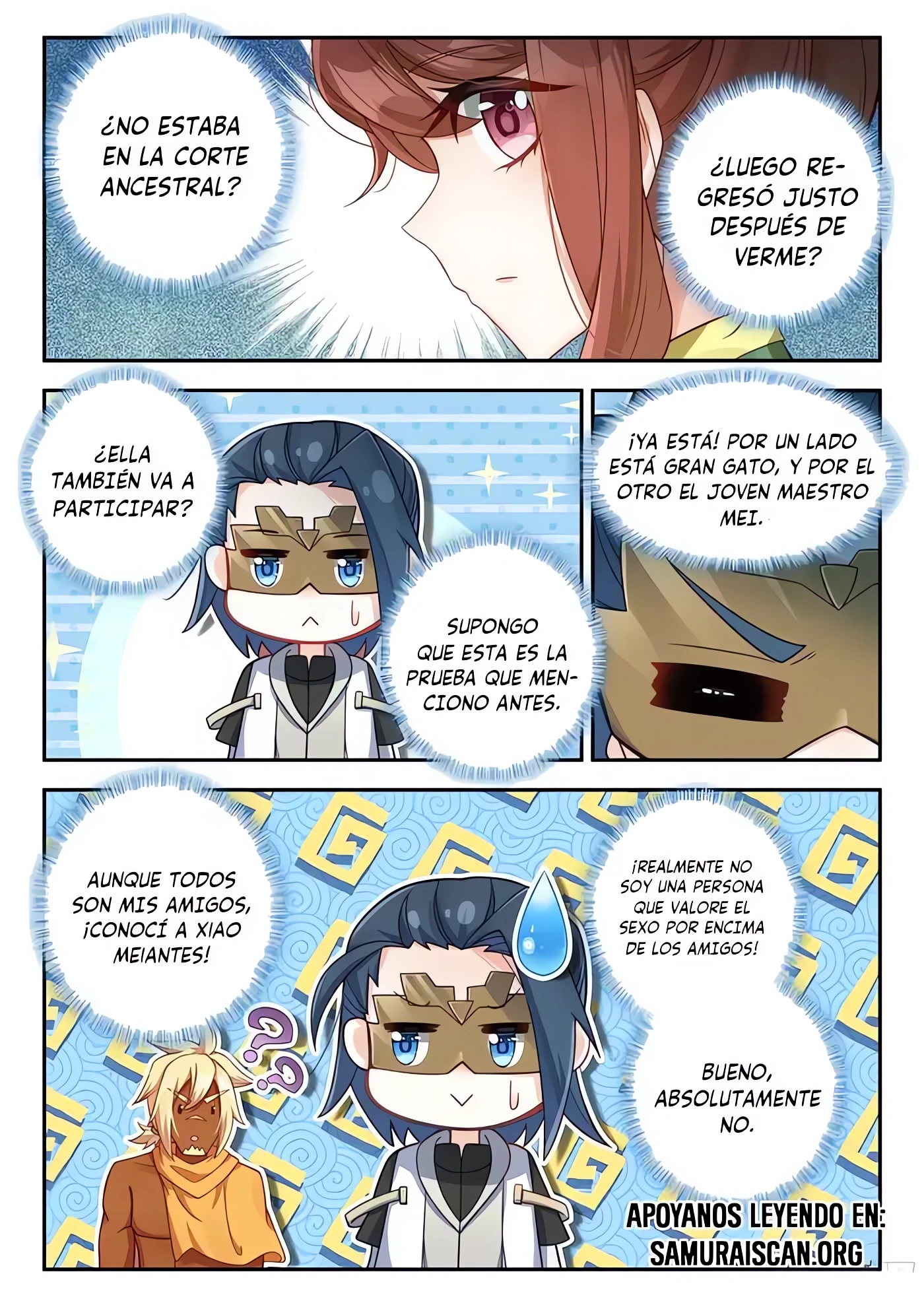 Read Continente de los Espíritus Bélicos_ La Senda de Tang. V ES Manga Online