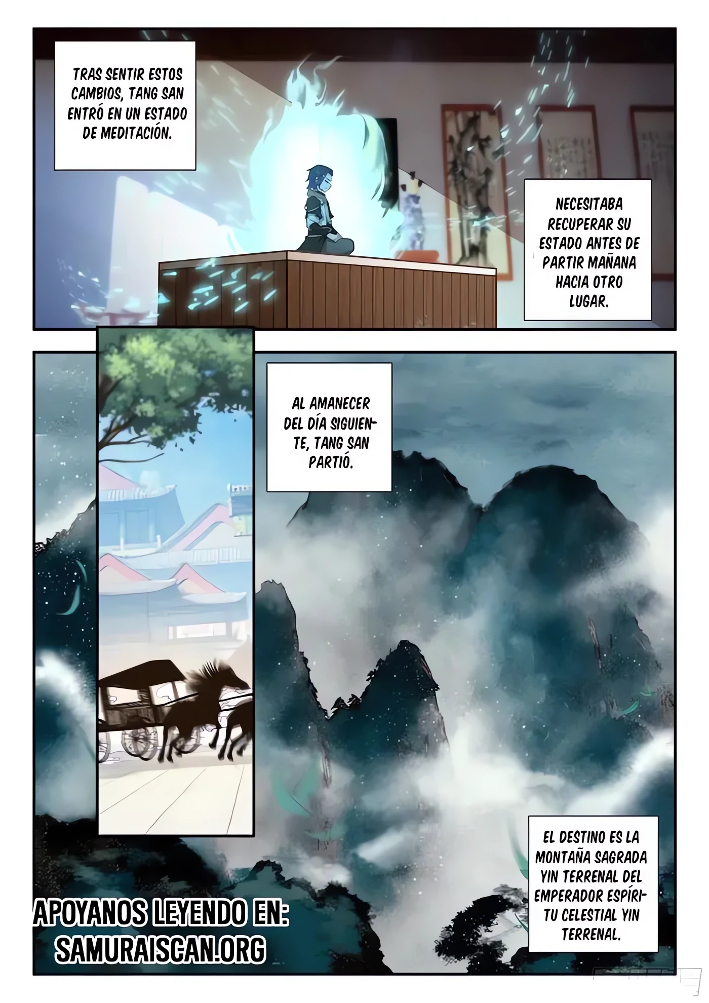 Read Continente de los Espíritus Bélicos_ La Senda de Tang. V ES Manga Online
