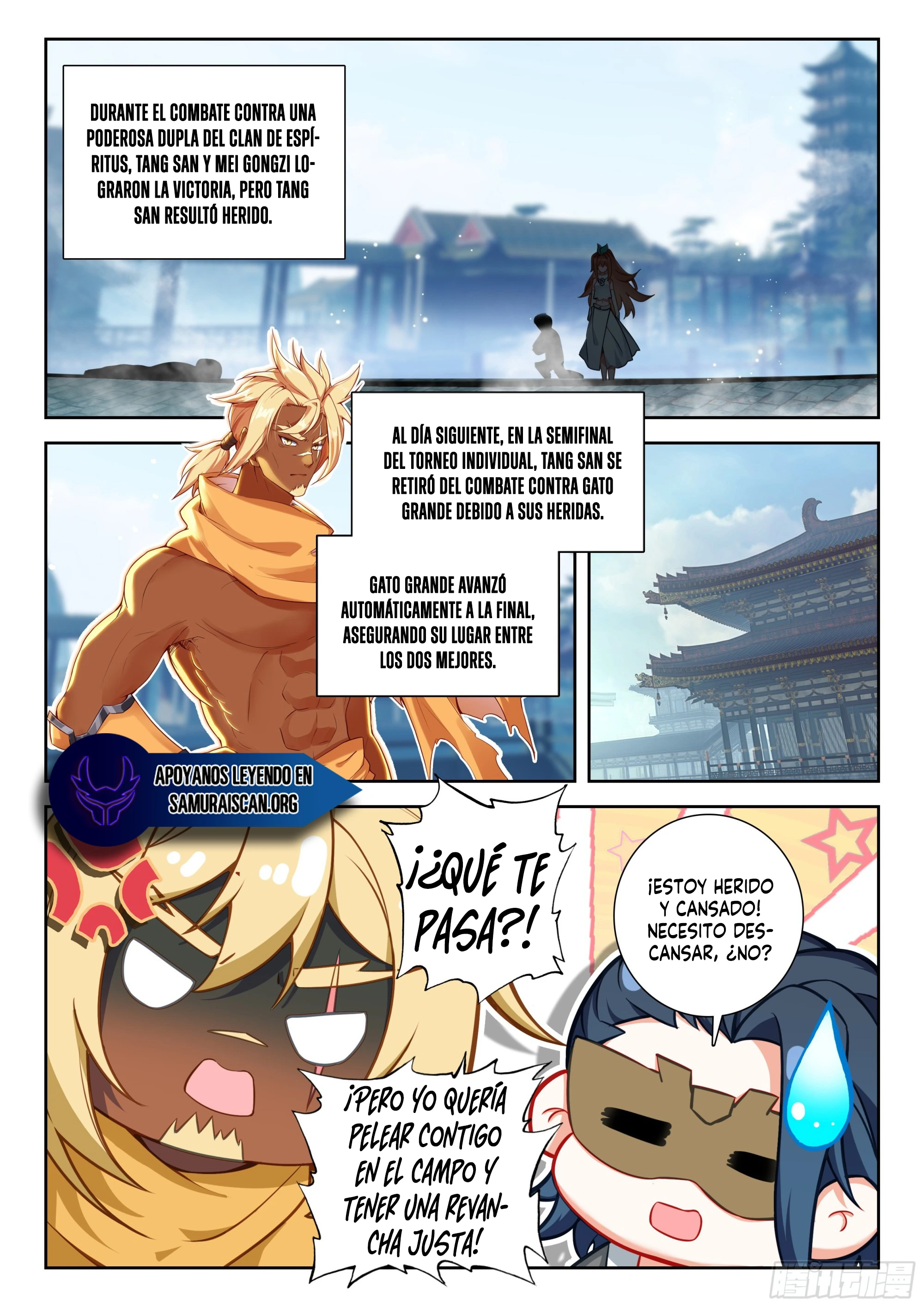 Read Continente de los Espíritus Bélicos_ La Senda de Tang. V ES Manga Online