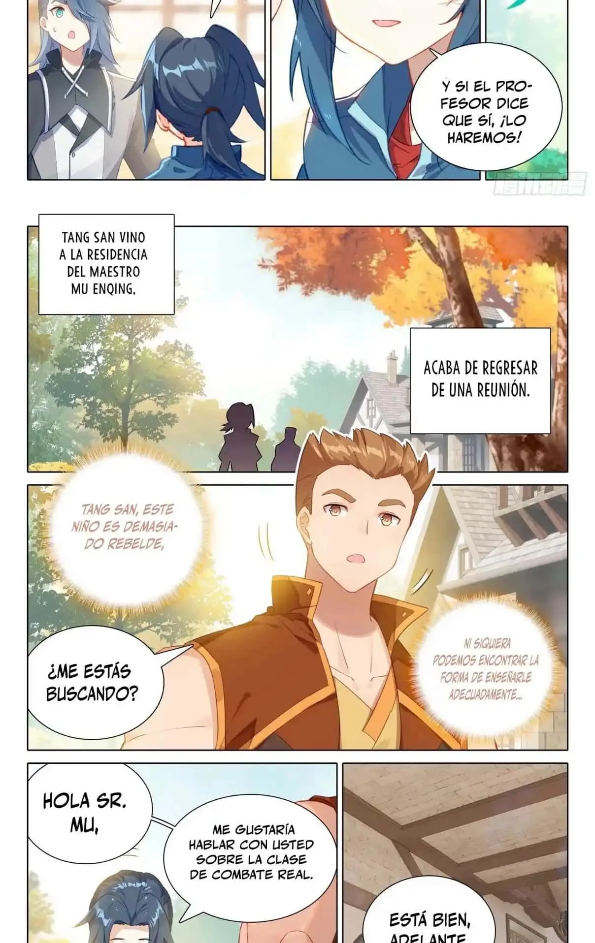 Read Continente de los Espíritus Bélicos_ La Senda de Tang. V ES Manga Online