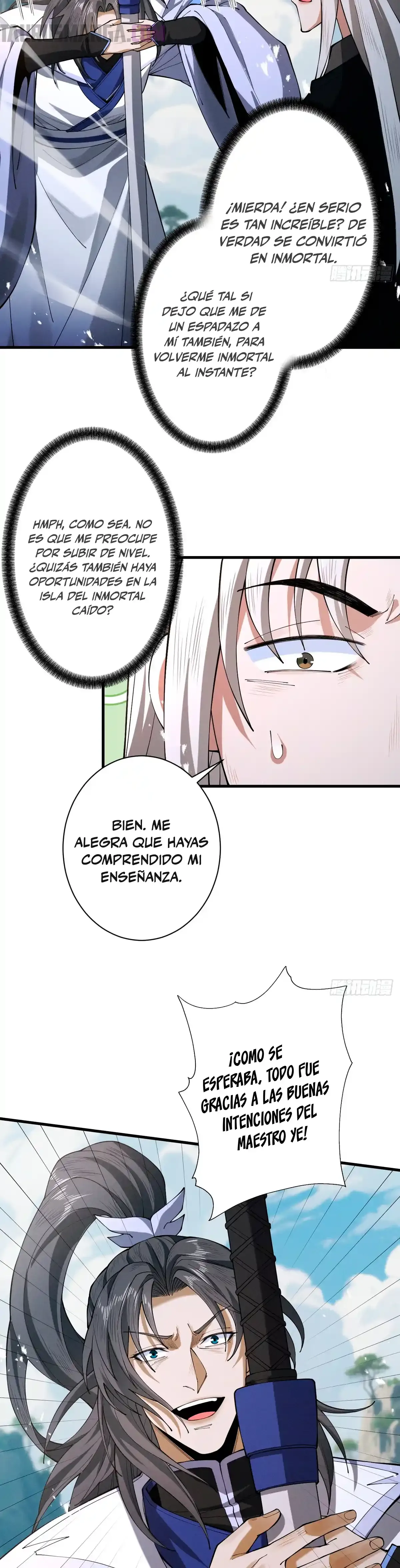 Read Cuanto más fuerte es mi oponente, más fuerte me vuelvo. Mi nivel de cultivo no tiene límites ES Manga Online