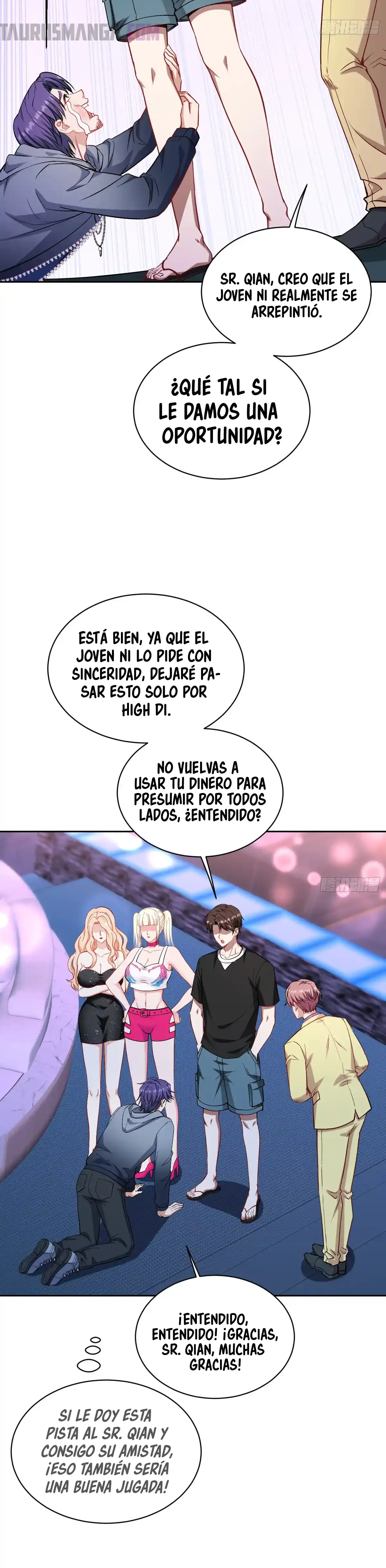 Read Después de dejar de actuar como un perro, me convertí en un Magnate Celestial Urbano ES Manga Online