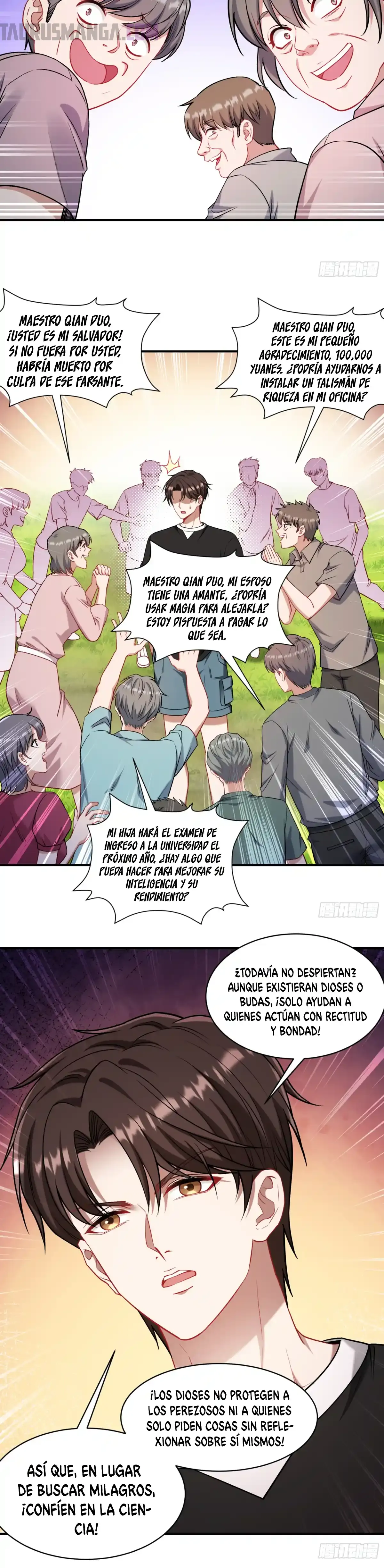 Read Después de dejar de actuar como un perro, me convertí en un Magnate Celestial Urbano ES Manga Online