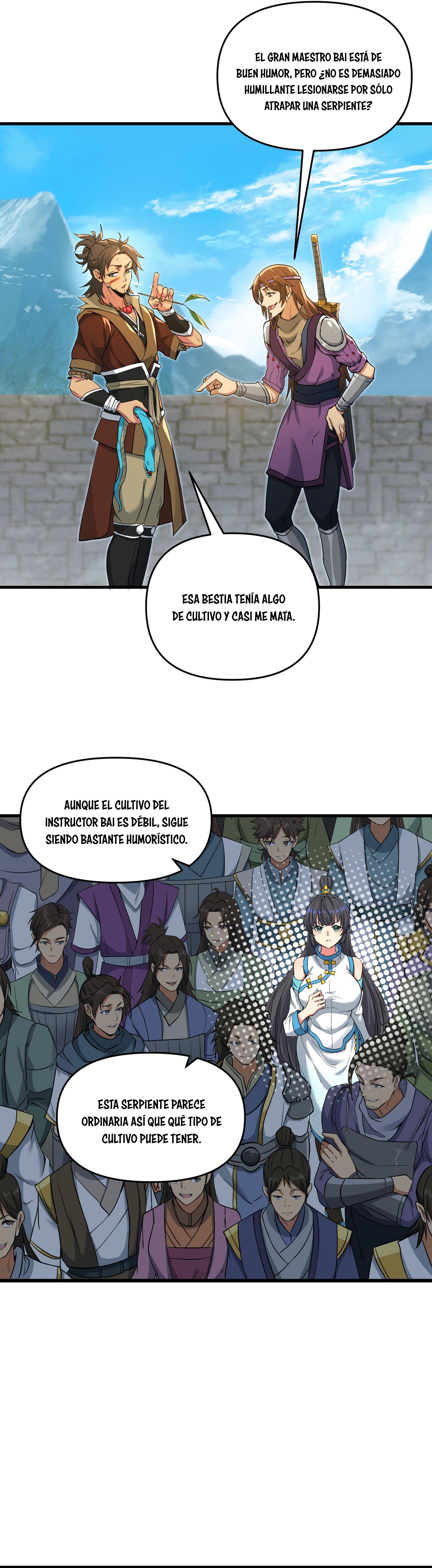 Read Después de diez años de cortar leña, los inmortales suplicaron convertirse en mis discípulos ES Manga Online