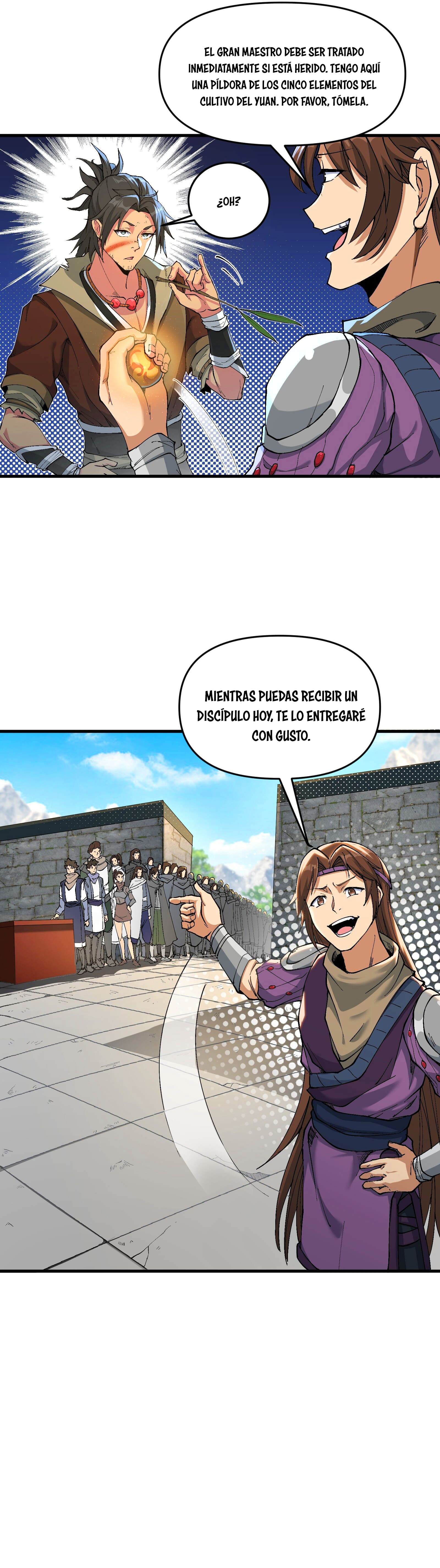 Read Después de diez años de cortar leña, los inmortales suplicaron convertirse en mis discípulos ES Manga Online