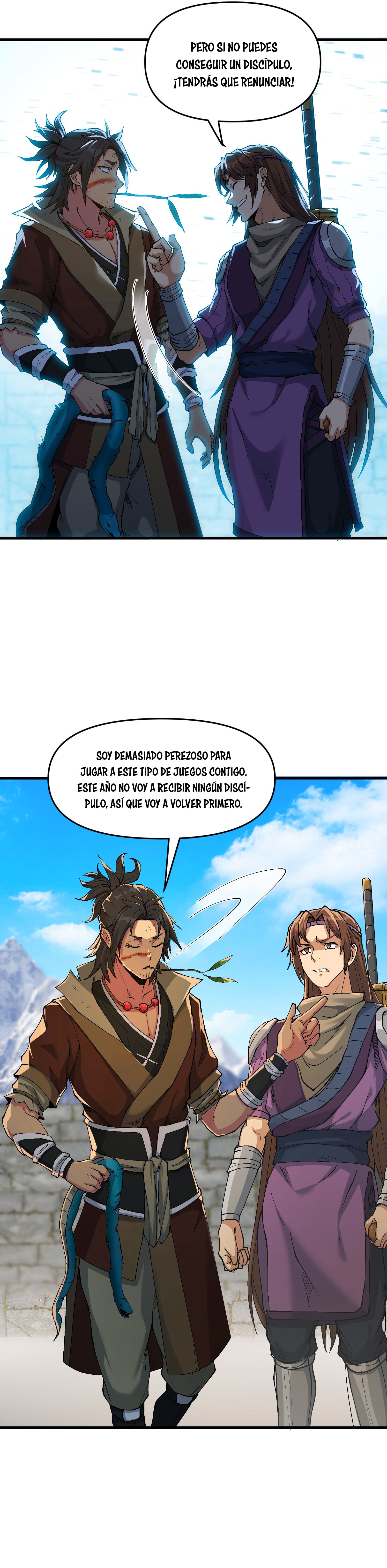 Read Después de diez años de cortar leña, los inmortales suplicaron convertirse en mis discípulos ES Manga Online