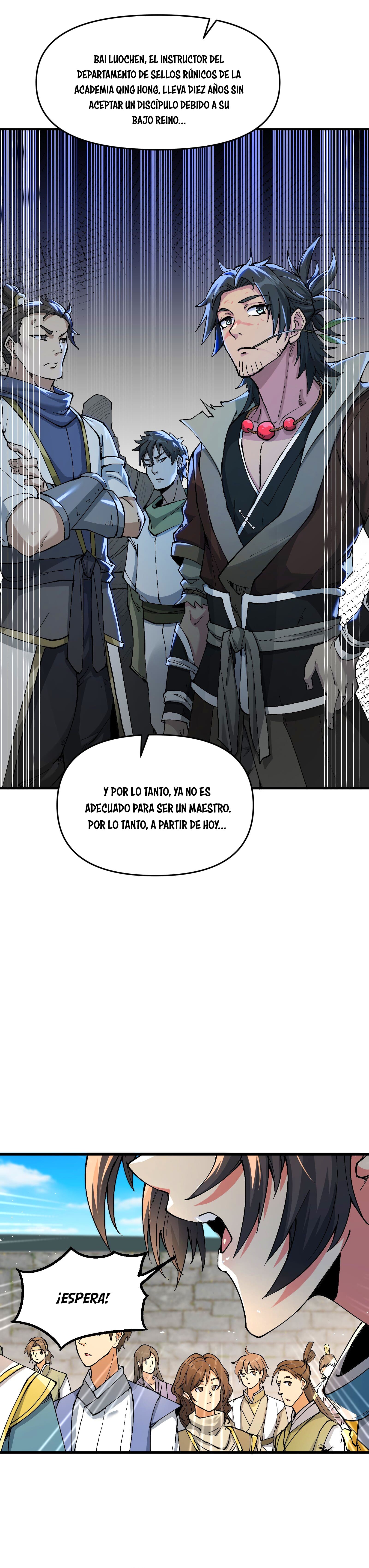 Read Después de diez años de cortar leña, los inmortales suplicaron convertirse en mis discípulos ES Manga Online