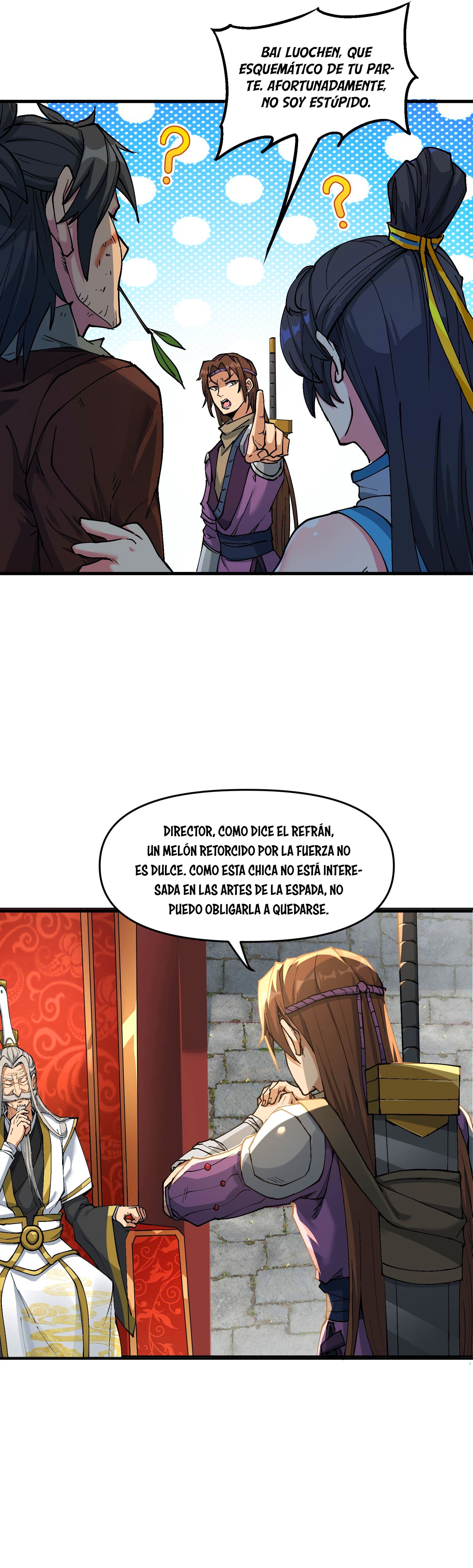 Read Después de diez años de cortar leña, los inmortales suplicaron convertirse en mis discípulos ES Manga Online