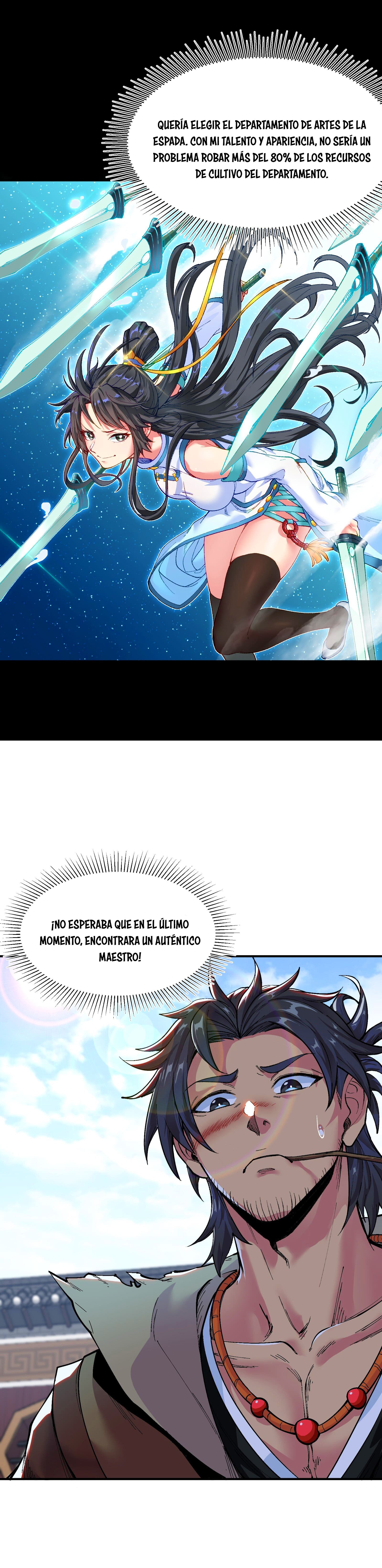 Read Después de diez años de cortar leña, los inmortales suplicaron convertirse en mis discípulos ES Manga Online