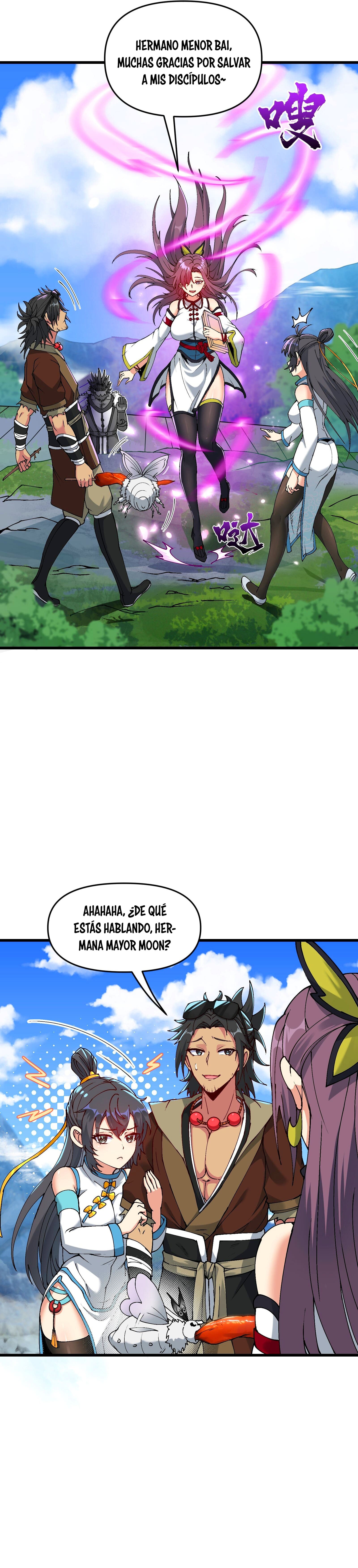 Read Después de diez años de cortar leña, los inmortales suplicaron convertirse en mis discípulos ES Manga Online