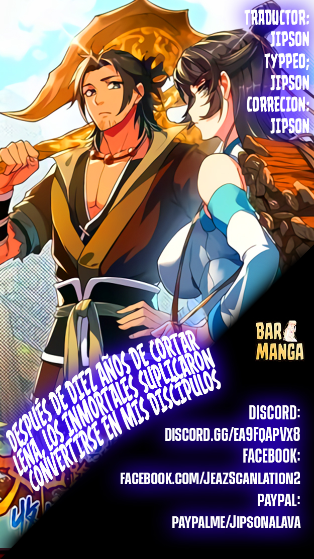 Read Después de diez años de cortar leña, los inmortales suplicaron convertirse en mis discípulos ES Manga Online