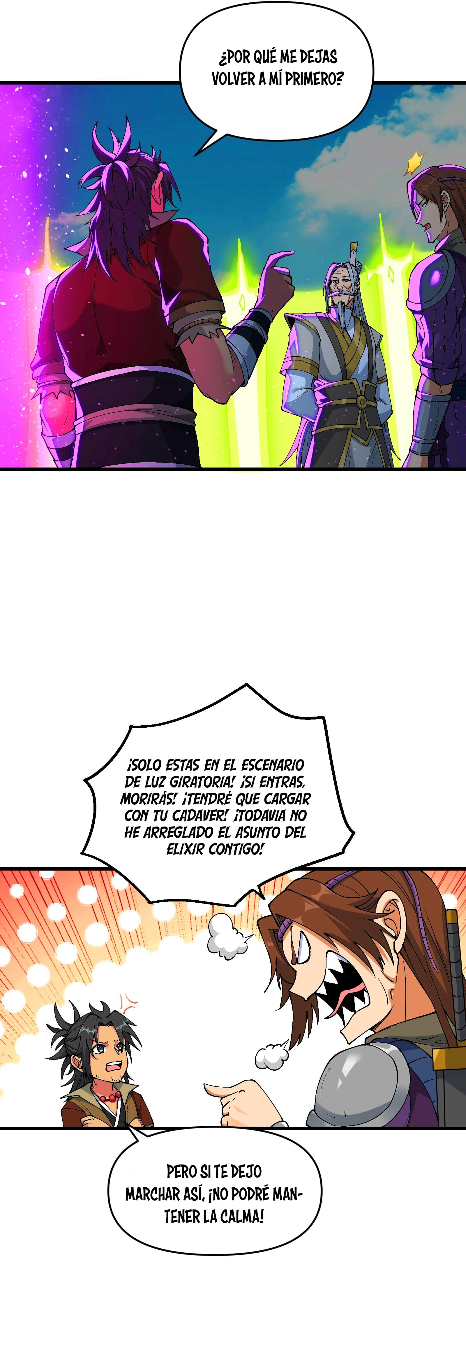 Read Después de diez años de cortar leña, los inmortales suplicaron convertirse en mis discípulos ES Manga Online