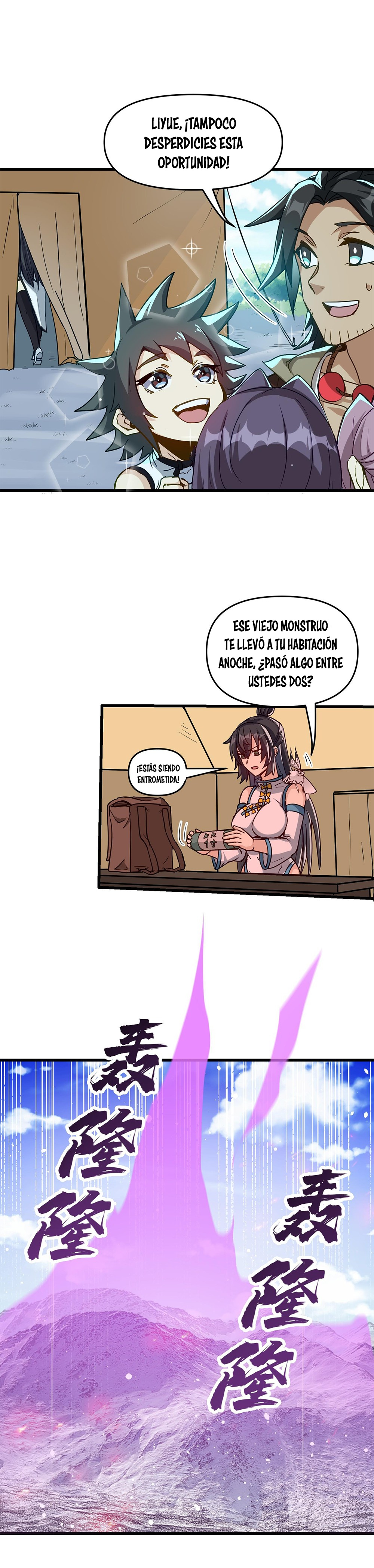 Read Después de diez años de cortar leña, los inmortales suplicaron convertirse en mis discípulos ES Manga Online