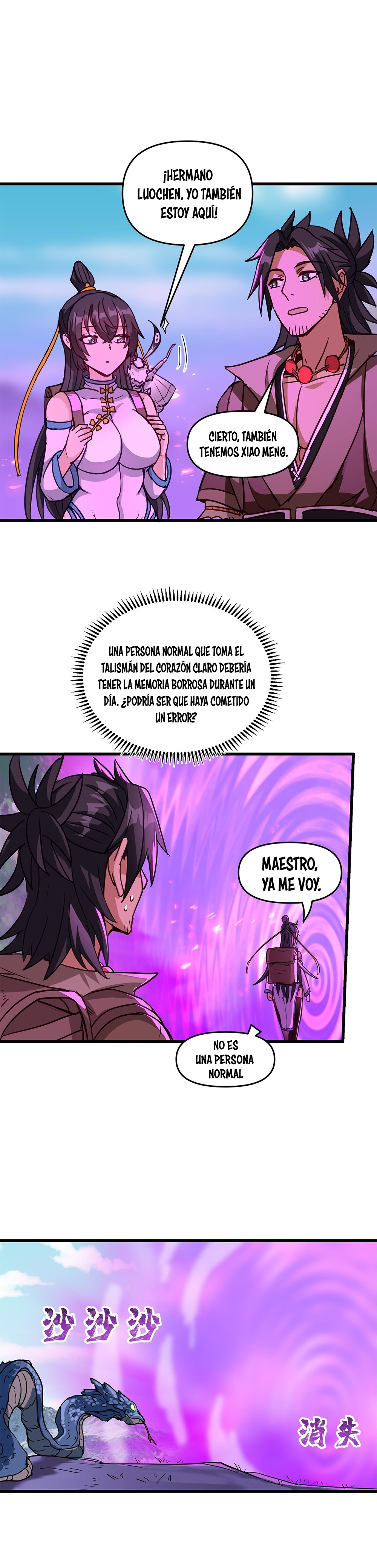 Read Después de diez años de cortar leña, los inmortales suplicaron convertirse en mis discípulos ES Manga Online