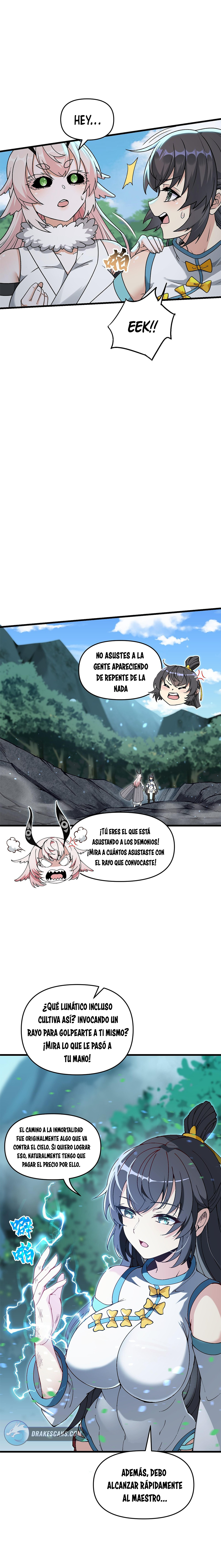 Read Después de diez años de cortar leña, los inmortales suplicaron convertirse en mis discípulos ES Manga Online