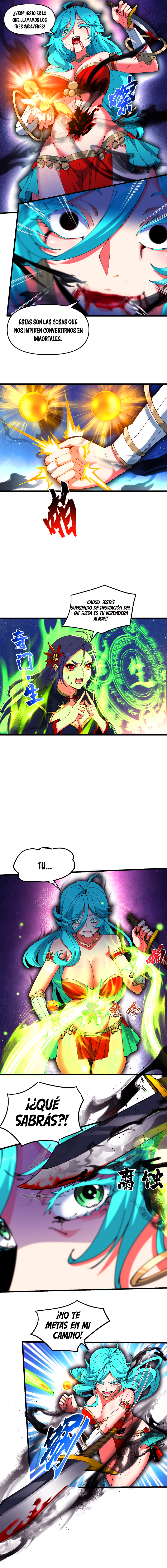 Read Después de diez años de cortar leña, los inmortales suplicaron convertirse en mis discípulos ES Manga Online