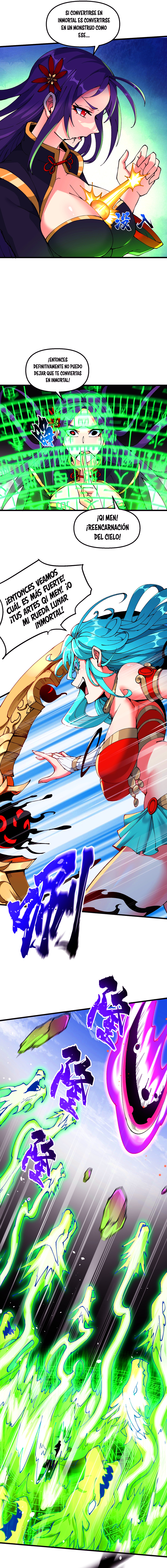 Read Después de diez años de cortar leña, los inmortales suplicaron convertirse en mis discípulos ES Manga Online