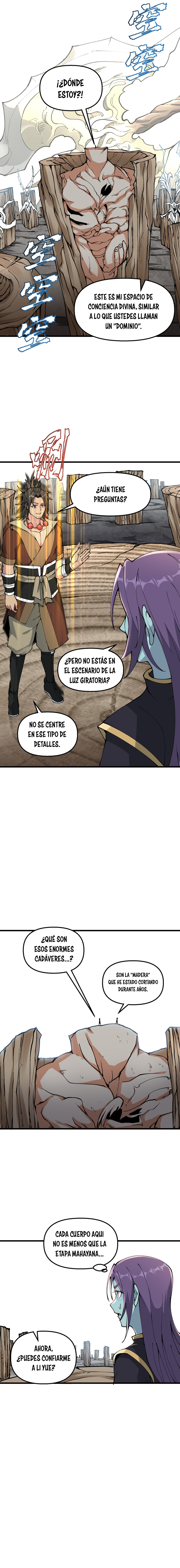 Read Después de diez años de cortar leña, los inmortales suplicaron convertirse en mis discípulos ES Manga Online