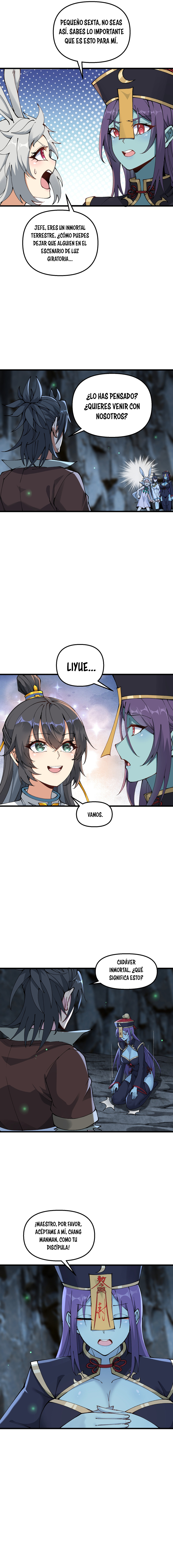 Read Después de diez años de cortar leña, los inmortales suplicaron convertirse en mis discípulos ES Manga Online